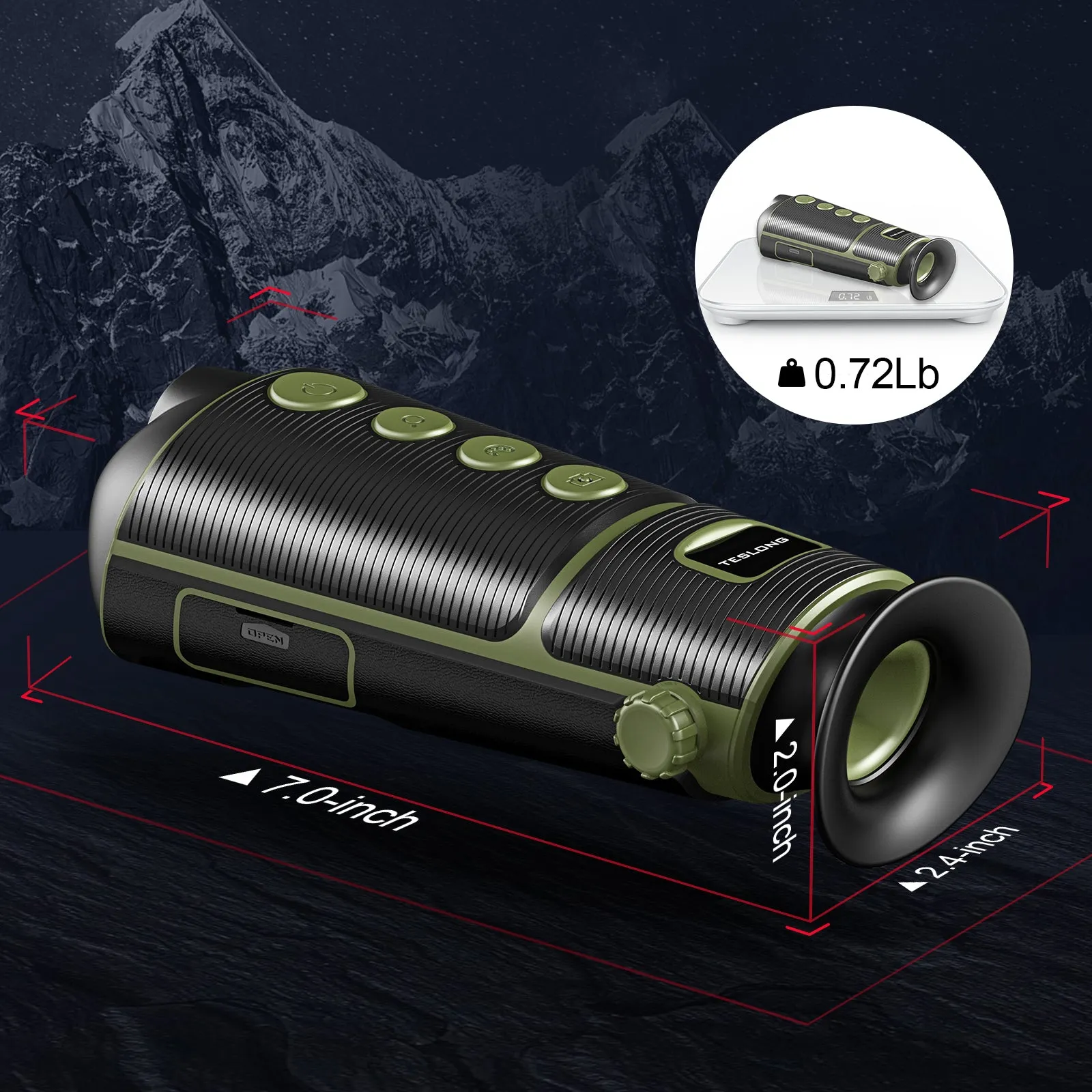 TTS260  Night Vision Thermal Imaging Monocular