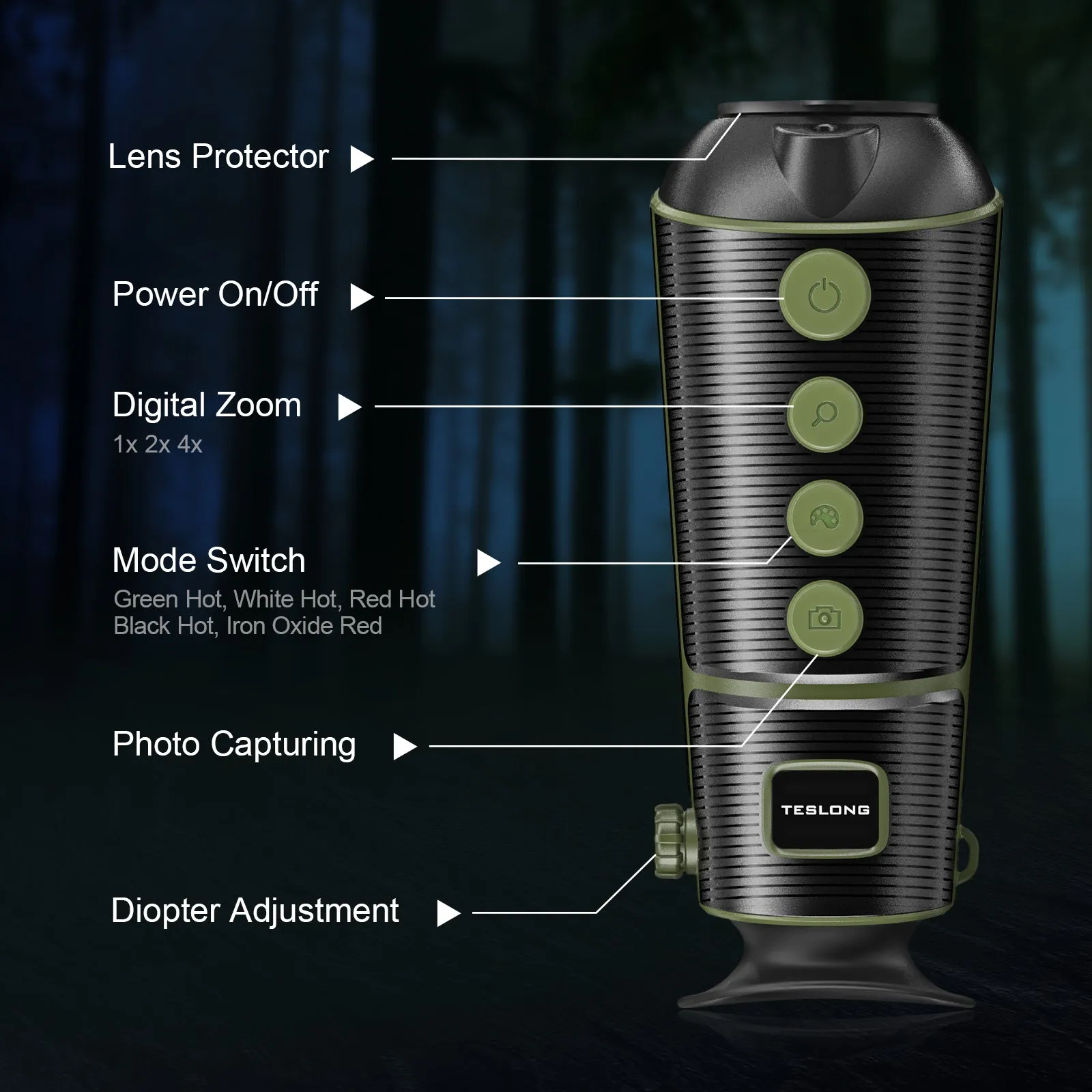 TTS260  Night Vision Thermal Imaging Monocular