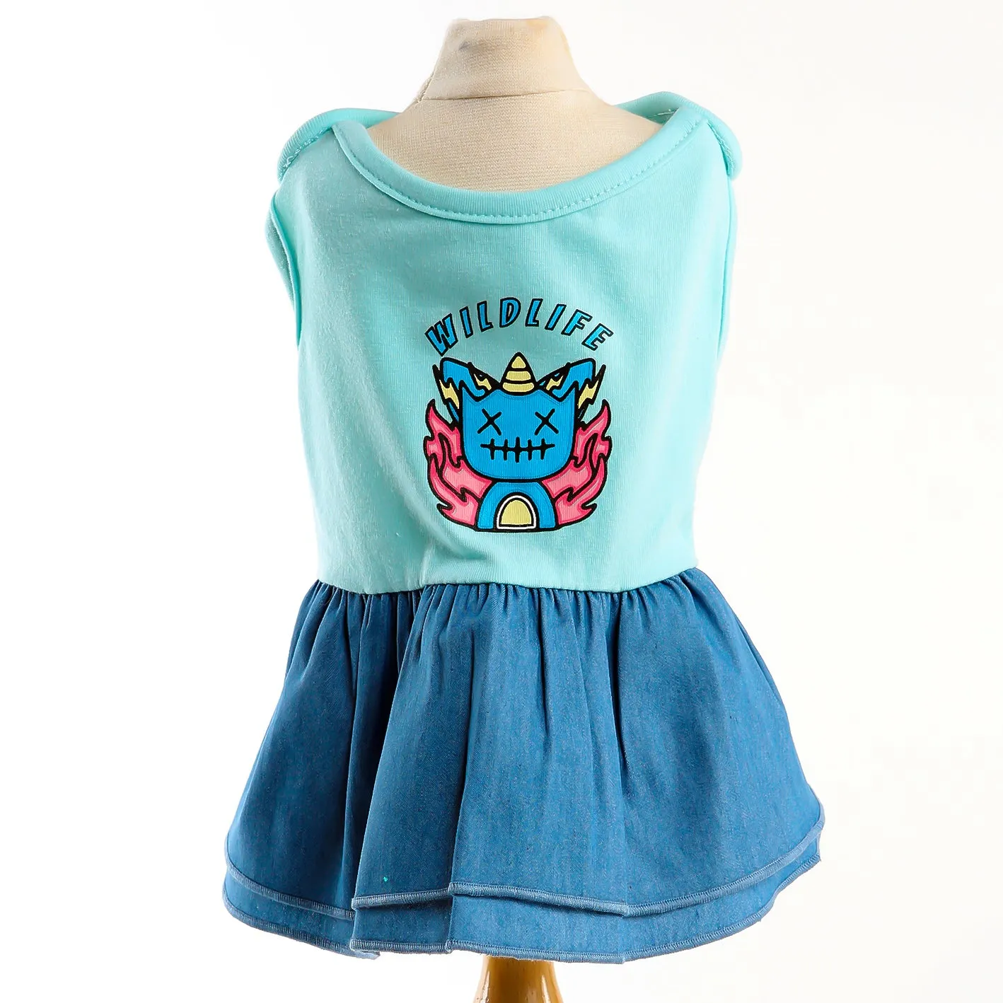 Wild Life - Denim Pet Dress