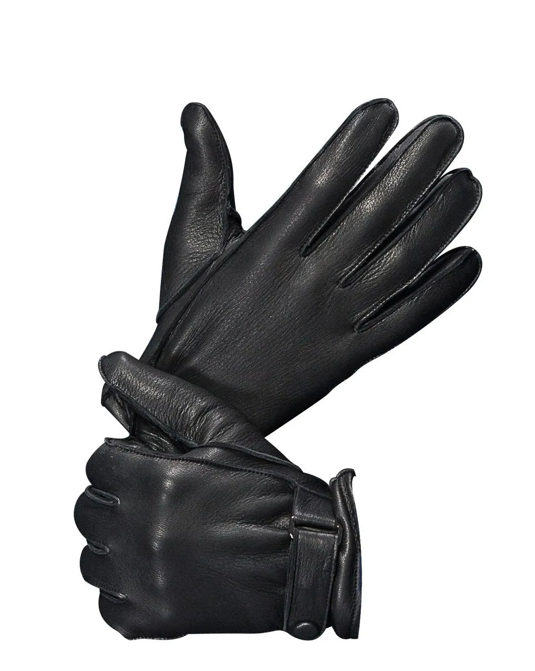 YISEVEN Men's  Classical Deerskin Leather Gloves