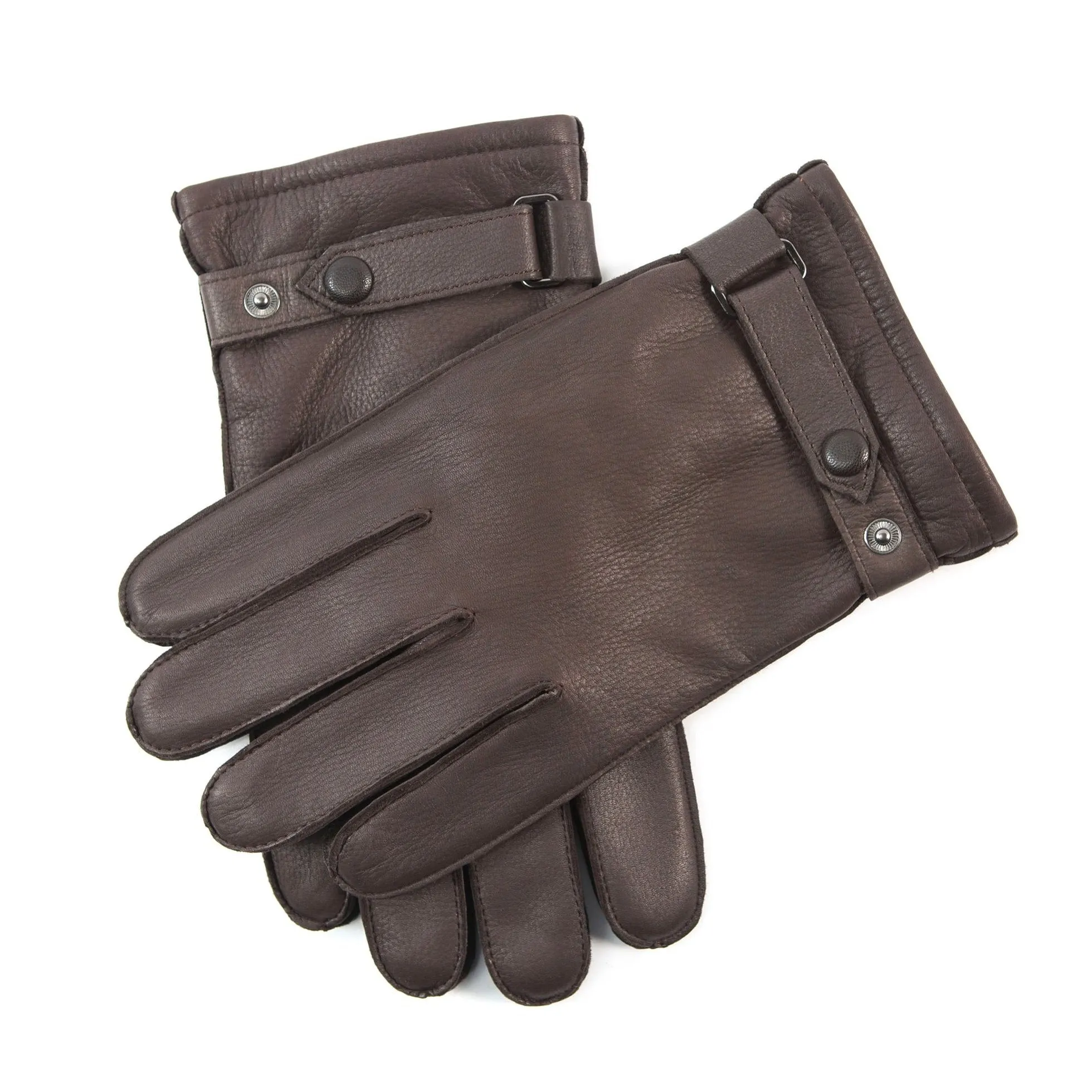 YISEVEN Men's  Classical Deerskin Leather Gloves